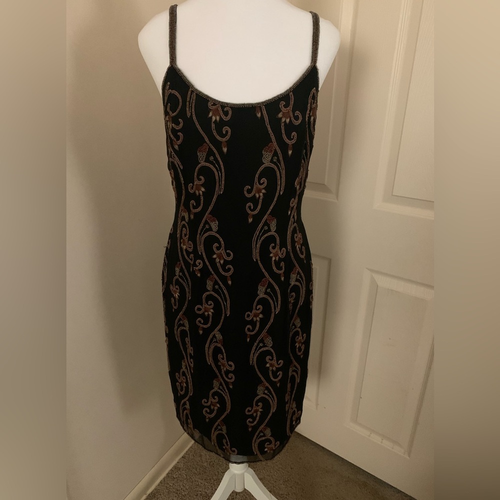 Beaded cocktail dress